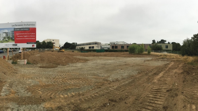 Chantier terrassé