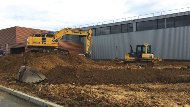 Chantier de terrassement